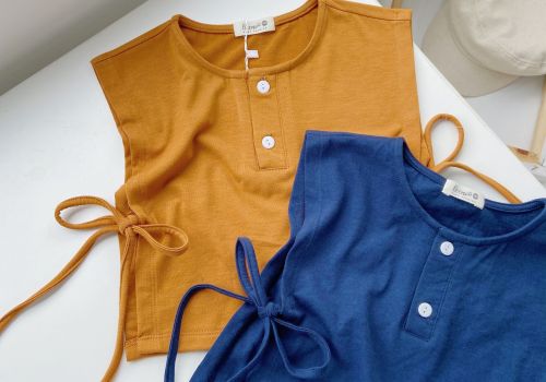 VÁY SƠ MI GILE BUỘC DÂY